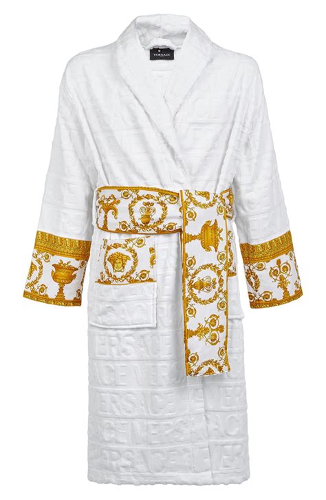 versace white rob|Versace bath robes.